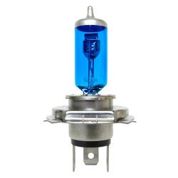 LAMPADA FAROL - H4 SUPER BRANCA WHITE 12V