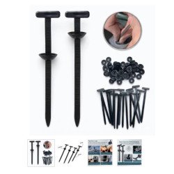 ABRACADEIRA PLASTICA NYLON COM PRESILHA